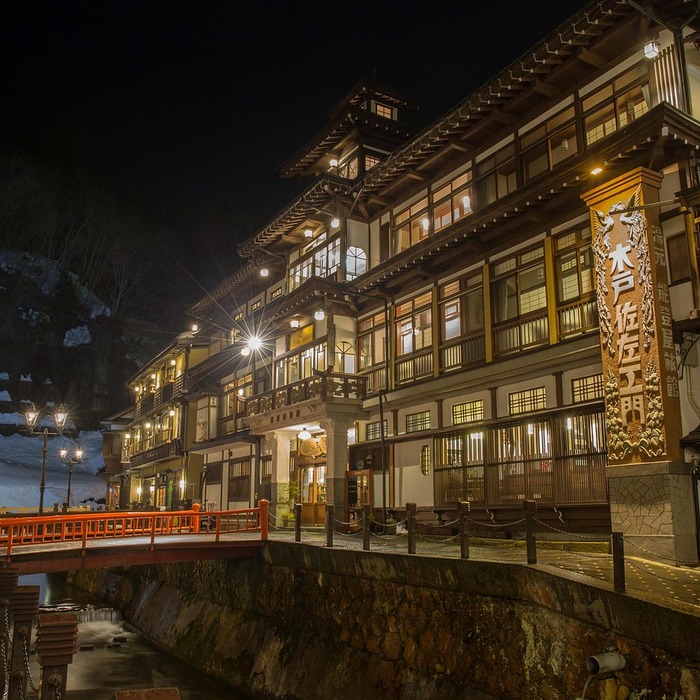 겨울 야경 풍경