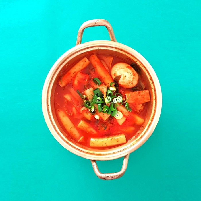 떡볶이 조리 과정