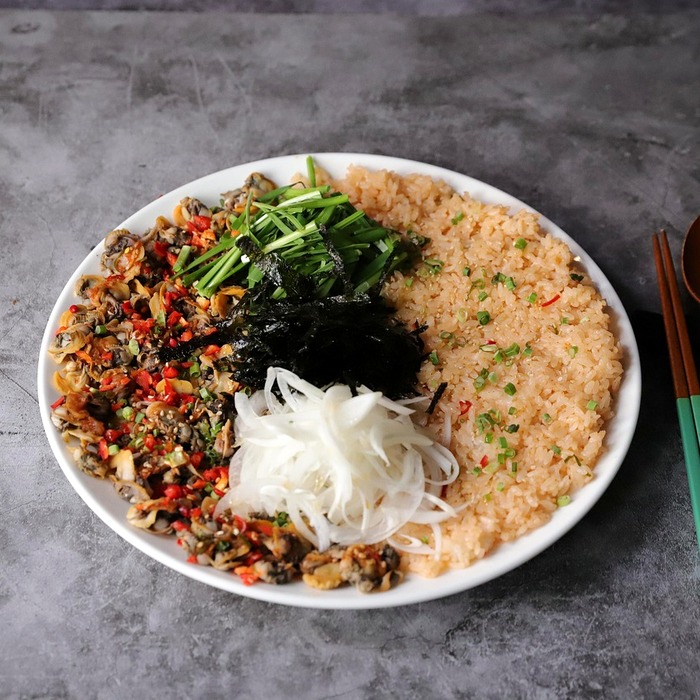 비빔밥 요리
